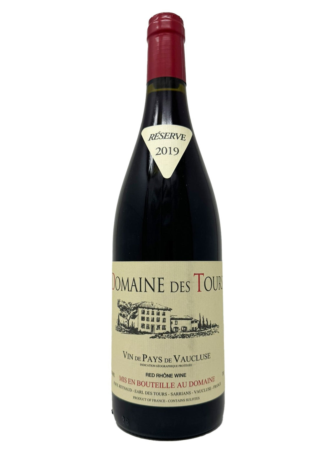 Domaine des Tours Vaucluse Rouge 2019