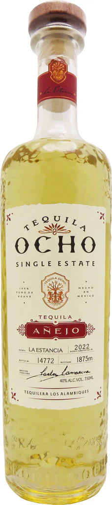 Tequila Ocho Añejo 750ml 2本セット 【公式通販】 Tequila Ocho Añejo 750ml 2本セット 【公式通販】