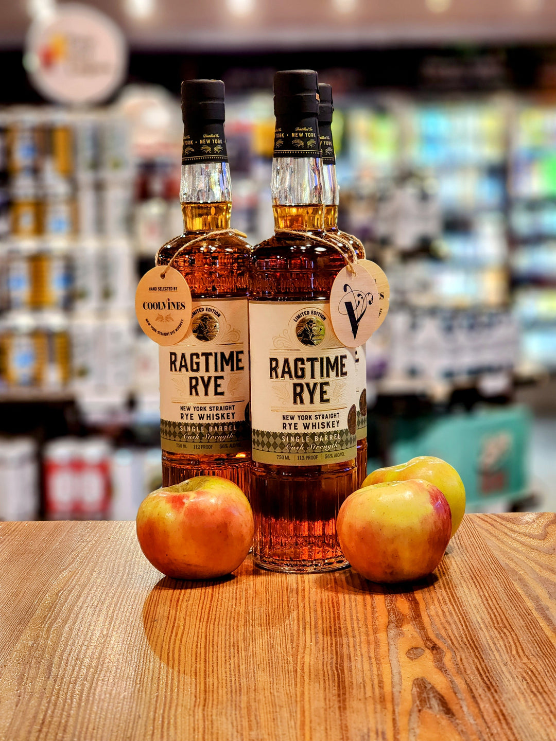 New York Distilling Co. Ragtime Rye Coolvines Apple Brandy Barrel