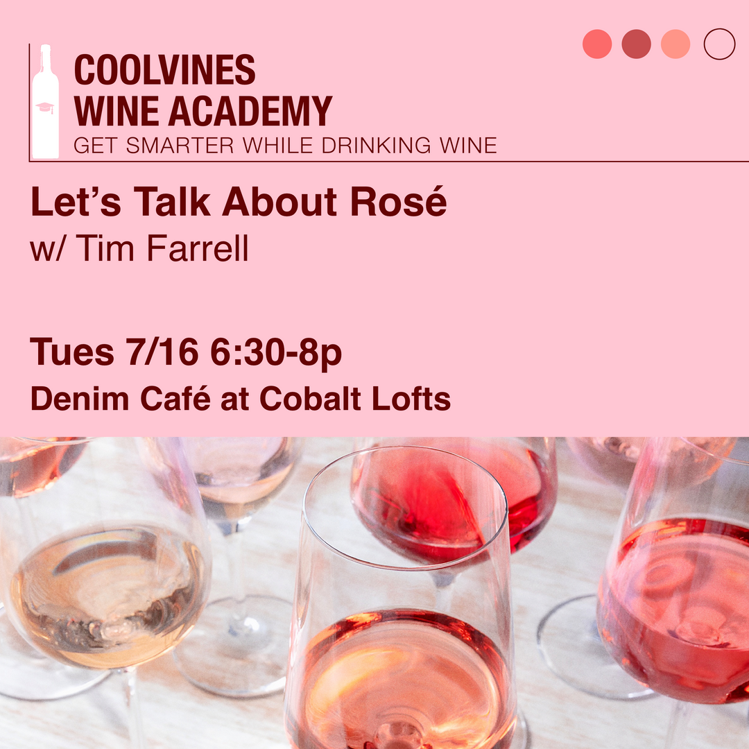 CoolVines Wine Academy: Let's Talk About Rosé