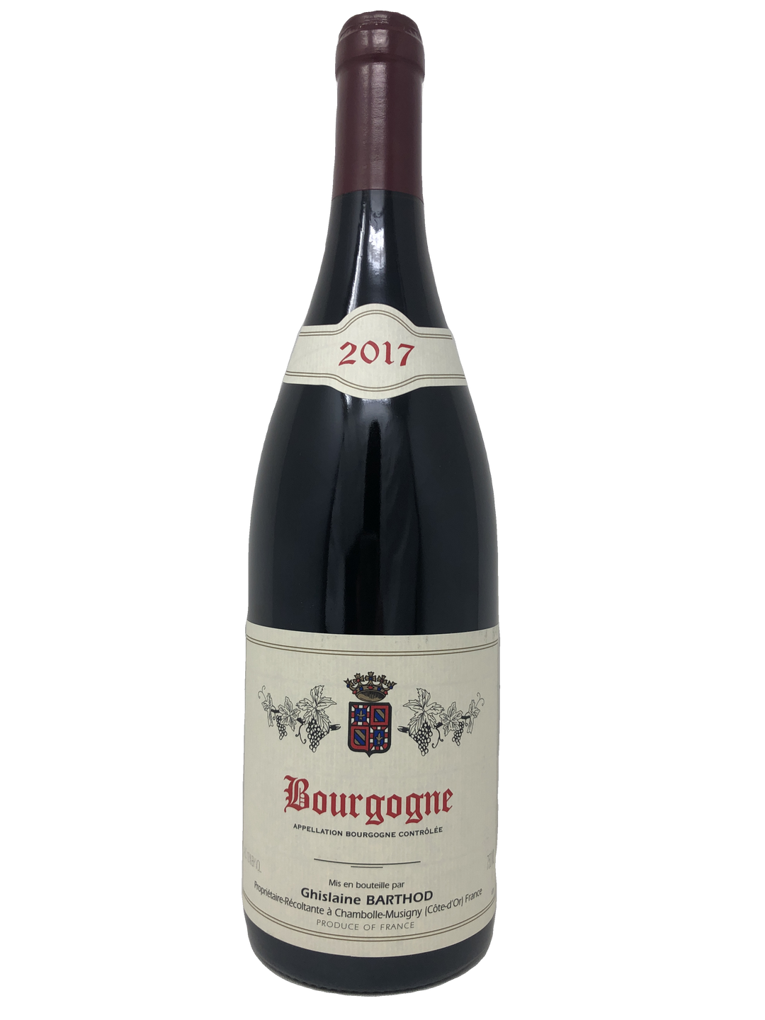 Ghislaine Barthod Bourgogne Rouge 2017