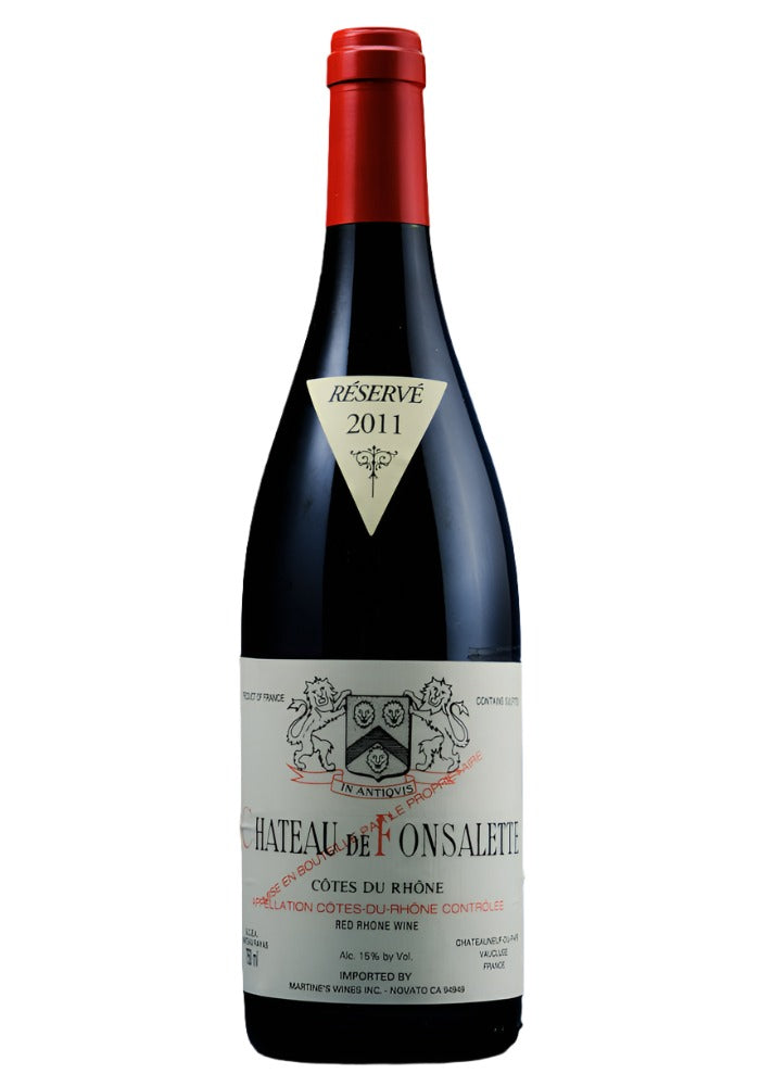 Chateau de Fonsalette Cotes du Rhone Rouge 2011