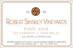 Robert Sinskey Vineyards Los Carneros Pinot Noir 2018