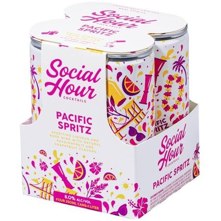 Social Hour Pacific Spritz 4pk