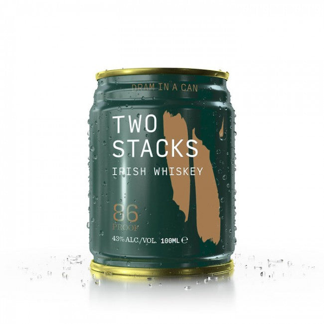 Two Stacks Irish Whiskey 100ml (4 Pack)