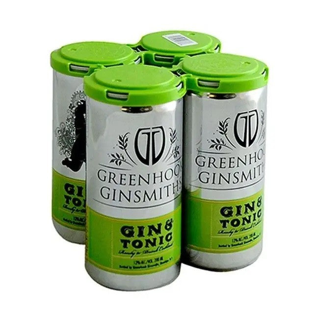 Greenhook Ginsmiths Gin &amp; Tonic (4 Pack)